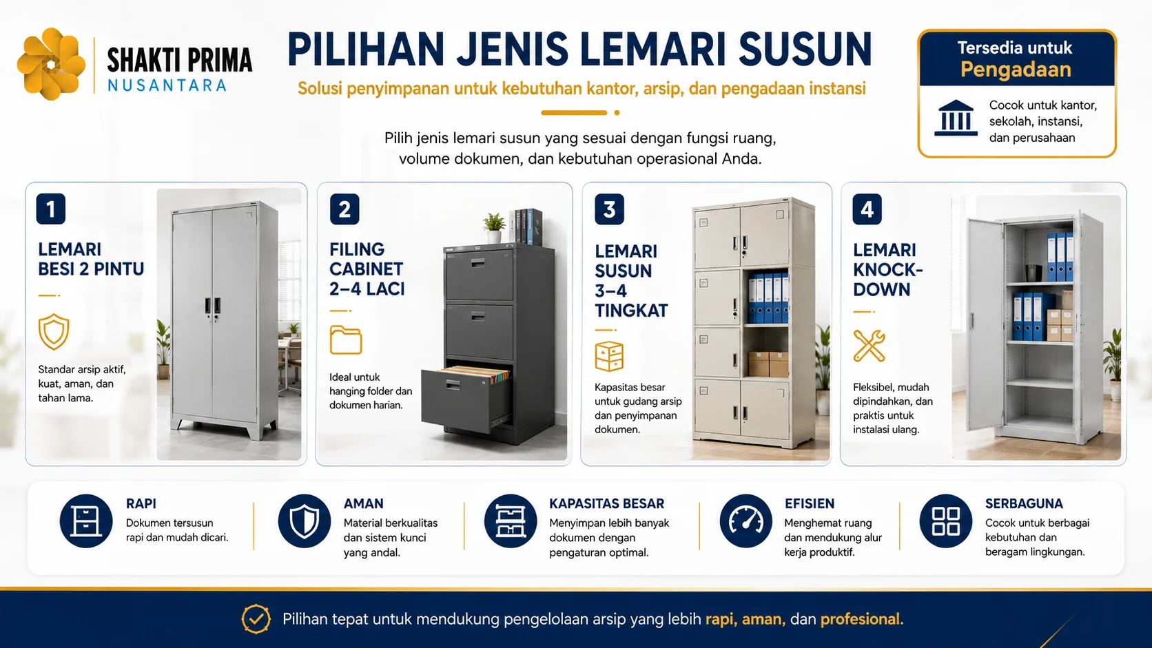 Ilustrasi cara memilih toko lemari susun terdekat yang tepat, dengan poin legalitas usaha, stok tersedia, layanan pengiriman, garansi tertulis, dan rekam jejak pengadaan.