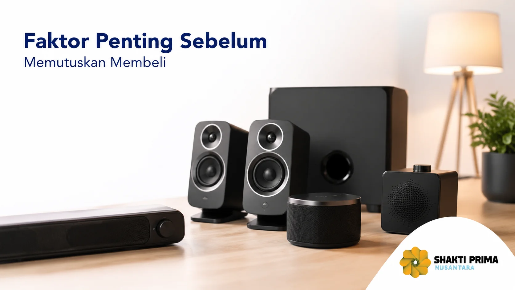 Speaker komputer dengan berbagai tipe dan desain untuk membantu memilih perangkat audio sesuai kebutuhan pengguna.