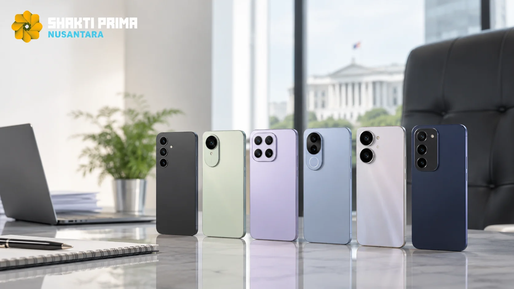 Rekomendasi smartphone dari Shakti Prima Nusantara untuk mendukung kebutuhan operasional instansi pemerintah melalui E-Katalog.