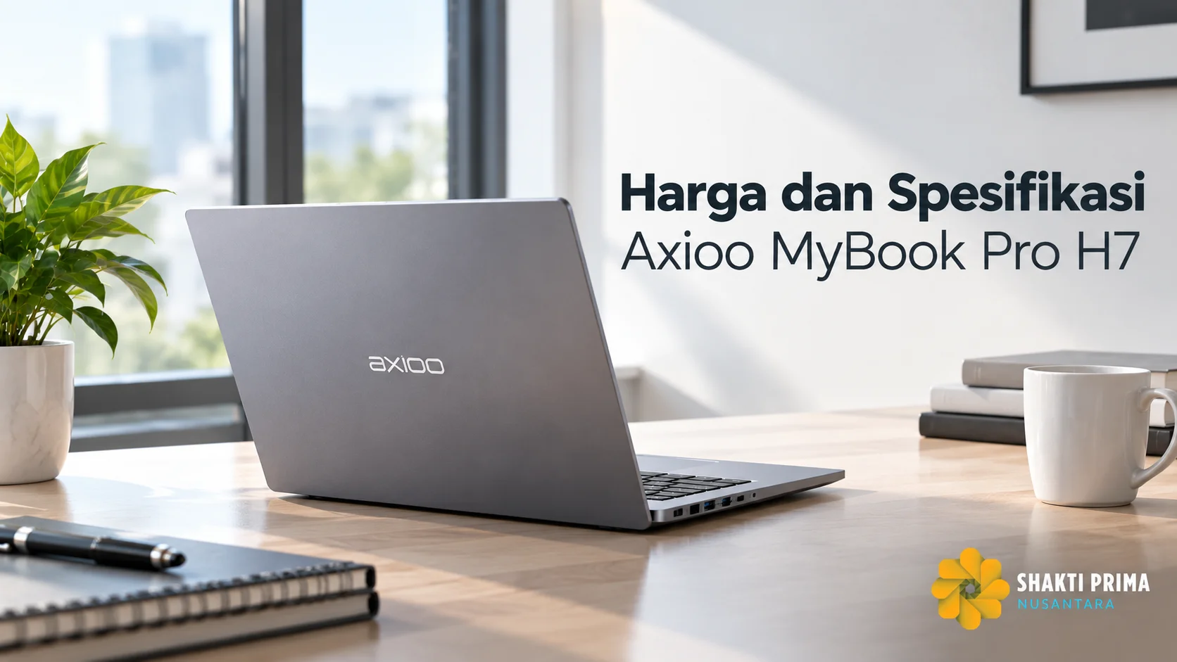 Harga dan spesifikasi Axioo MyBook Pro H7 laptop dengan SSD hingga 1 TB