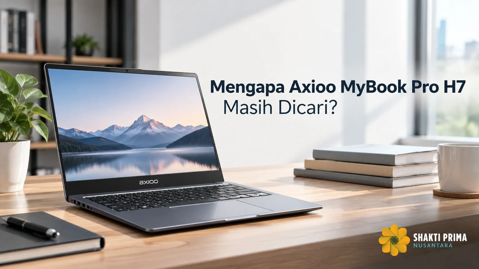 Laptop Axioo MyBook Pro H7 untuk kebutuhan kerja dan produktivitas kantor