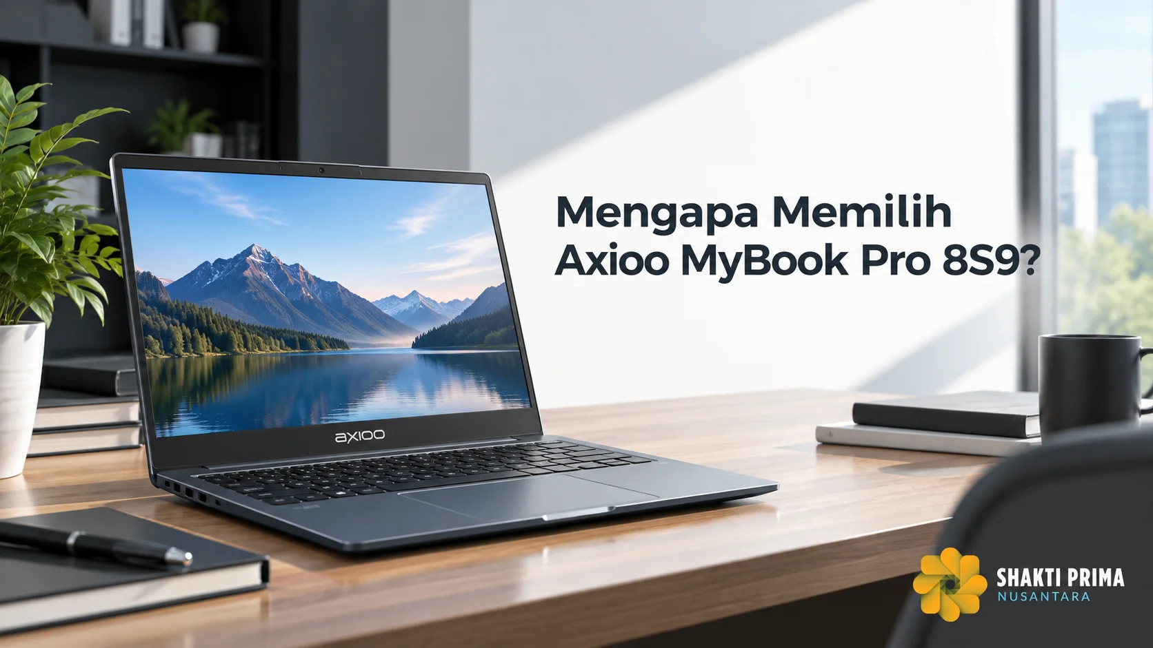Laptop Axioo MyBook Pro 8S9 untuk kebutuhan produktivitas dan pekerjaan kantor