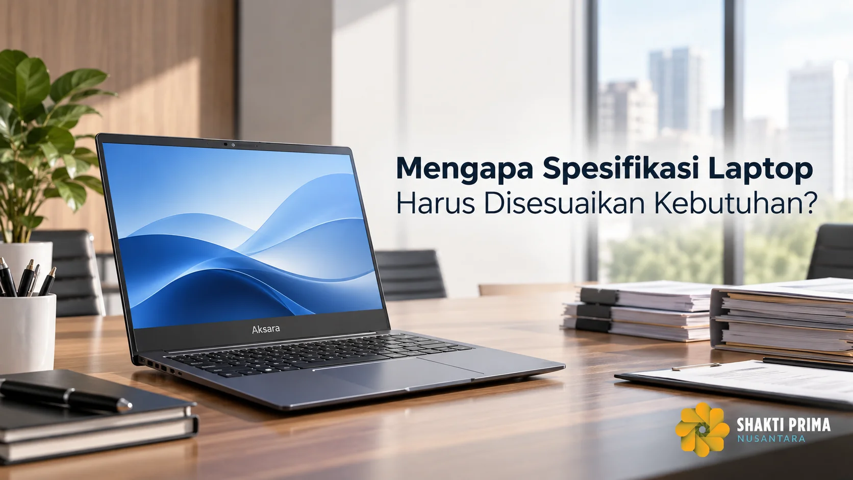 Laptop Aksara untuk instansi dengan spesifikasi yang disesuaikan kebutuhan operasional