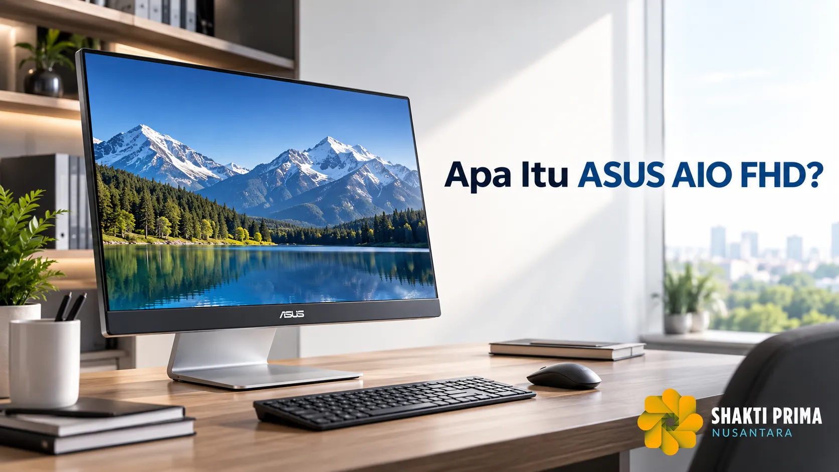 Spesifikasi ASUS AIO FHD dengan desain komputer all-in-one untuk kebutuhan komputasi modern.
