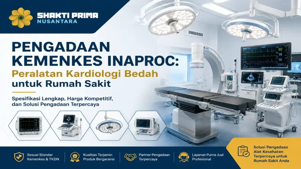 Pengadaan Kemenkes Inaproc peralatan kardiologi bedah untuk rumah sakit lengkap dengan spesifikasi dan harga