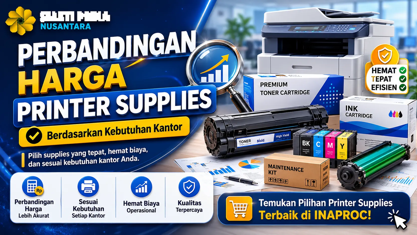 Perbandingan Harga Printer Supplies Berdasarkan Kebutuhan Kantor ...