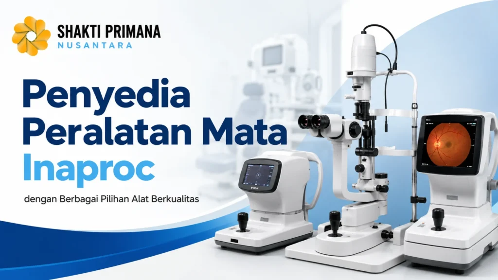 Penyedia Peralatan Mata Inaproc dengan berbagai pilihan alat oftalmologi berkualitas untuk kebutuhan pengadaan pemerintah.