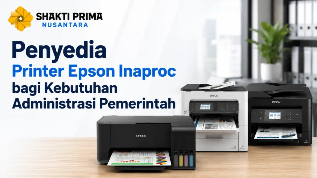 Penyedia Printer Epson Inaproc menyediakan printer Epson berkualitas untuk kebutuhan administrasi pemerintah dengan spesifikasi lengkap dan harga kompetitif