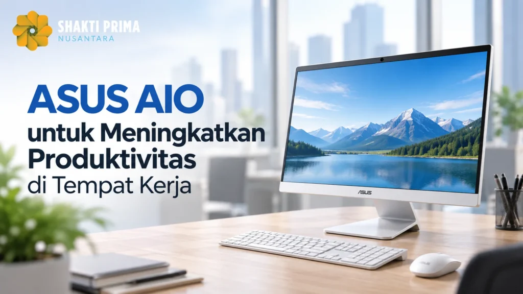 PC ASUS AIO kantor untuk meningkatkan produktivitas di tempat kerja