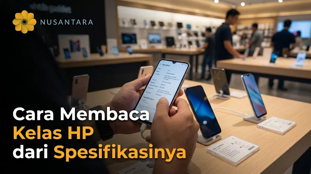 Kelas HP apa saja berdasarkan spesifikasi entry level, mid-range, dan flagship